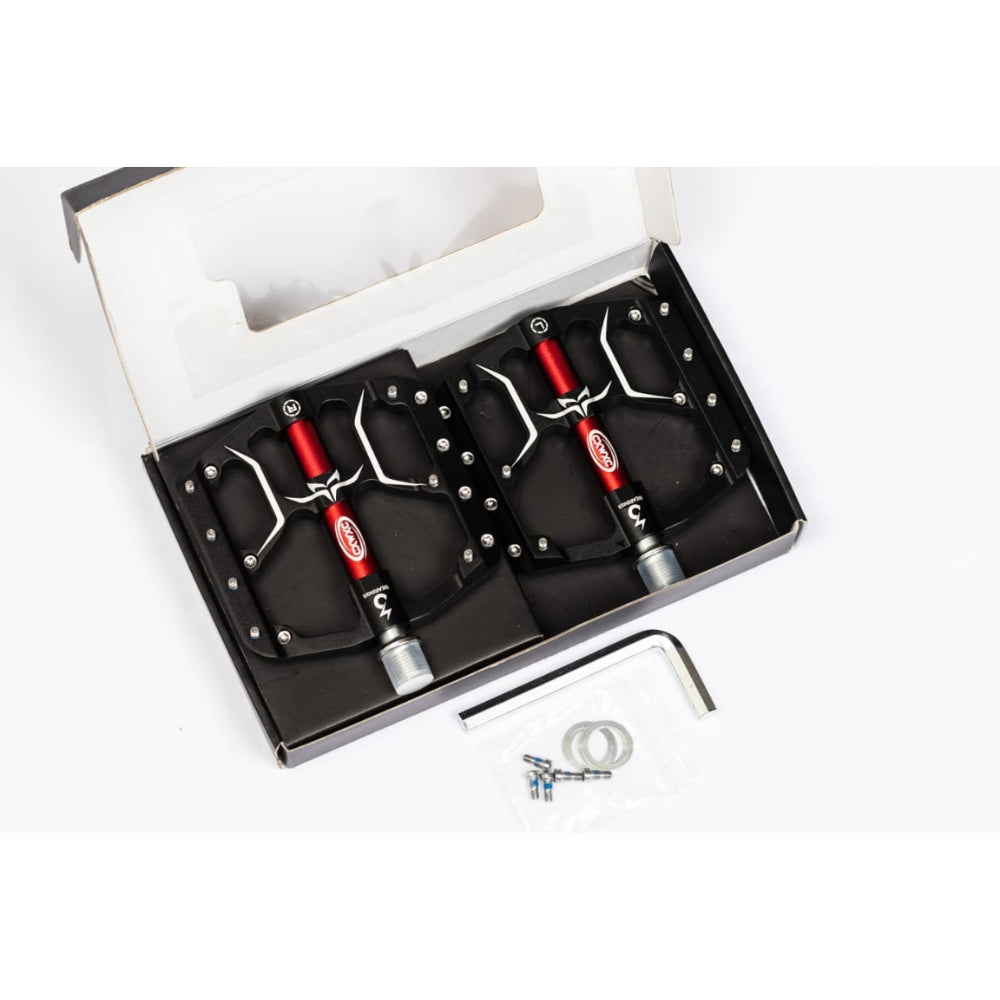 Pedales de plataforma ciclismo Negro